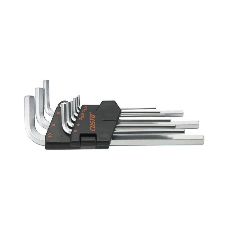 Long Hex Key Wrench Set 9pc 1