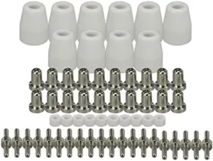 LG-40 PT-31 Plasma Cutter Consumables Extended Nickel-plated CUT-50 CT-312 60pcs