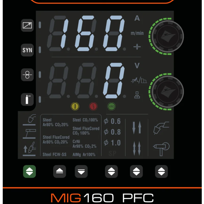 0011742 jasic evo mig 160 pfc compact inverter