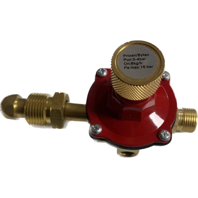 Adjustable Propane Gas Regulator 6Kg H With 3 8 Lht Outlet