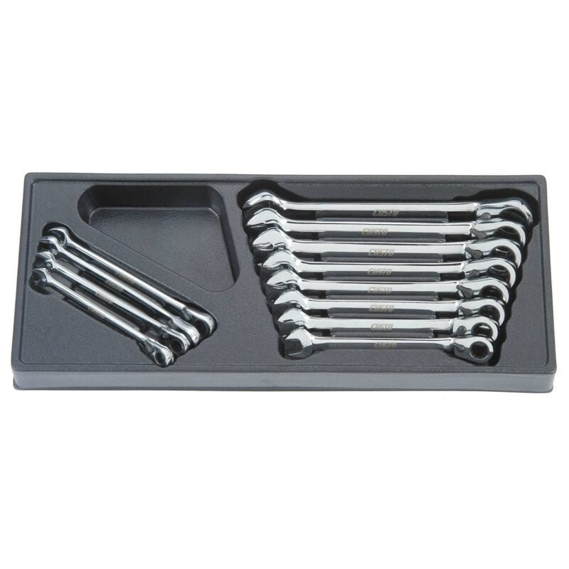 0003981 ratchet combination wrench set 72 tooth gear 12 pc 2