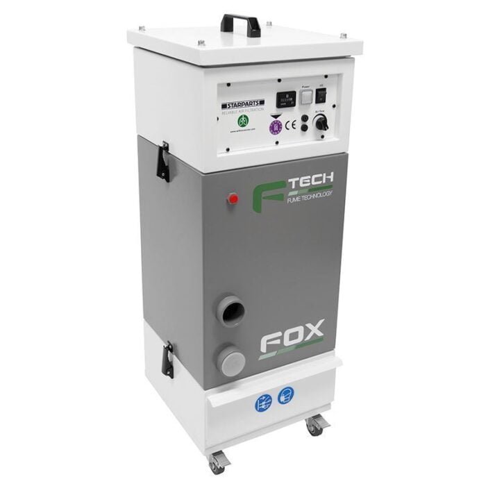 0007801 f tech fox fume extraction unit 110v