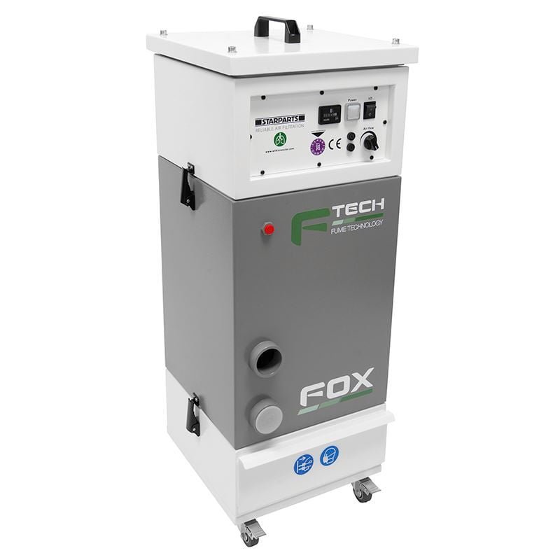 0007803 f tech fox fume extraction unit 230v