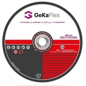 0010041 gekaflex inox cut disc 100 x 10 x 16mm flat