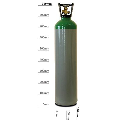 Rent Free, 2% CO2 in Argon Mix 20L, 200Bar for MIG Welding Stainless steel