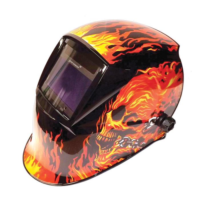 Parweld Welding & Grinding Helmet XR938H Flames