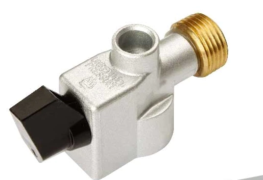 21mm Clip On Gas Adaptor to Butane Pigtail 109 Male Outlet