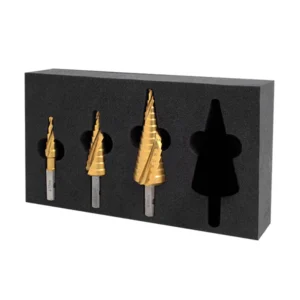 HMT VersaDrive Step Drill Bit InsertFoam Set: 12, 22, 30mm