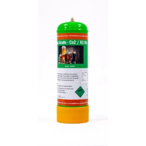 70/30 mix Beer Gas Disposable Cylinder – 2.2L – M10*1RH