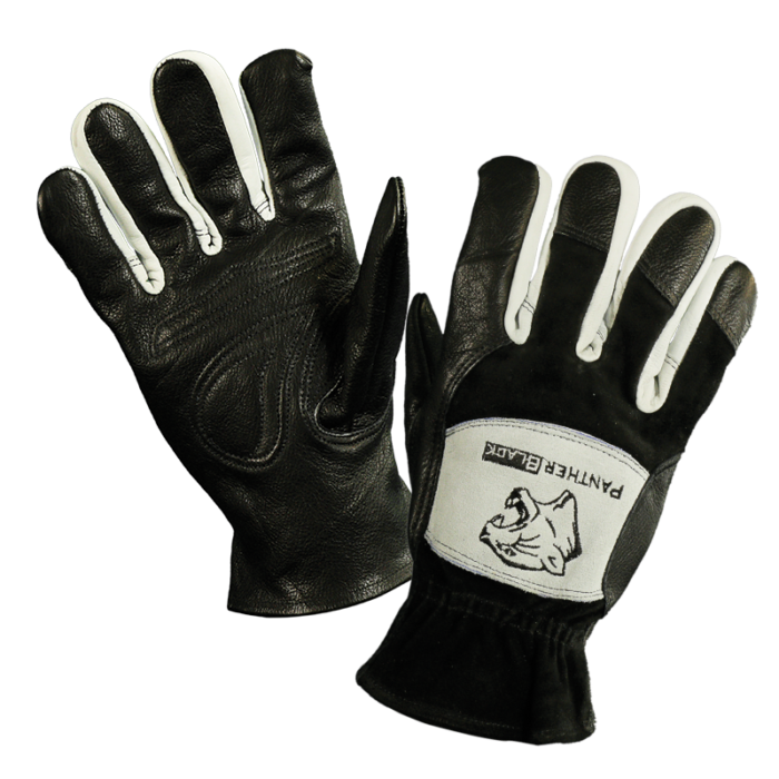Panther Black Short TIG Gloves