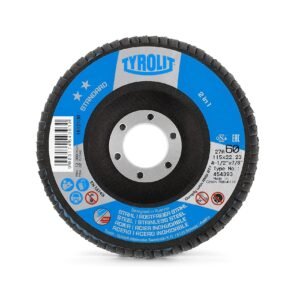 Tyrolit 2in1 Zirconium Flap Disc 115mm 60G (10 per box)