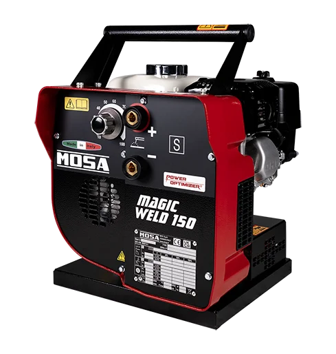 MOSA MagicWeld 150 Petrol Welding Generator Site Ready Package - 110v ZX35.22263H