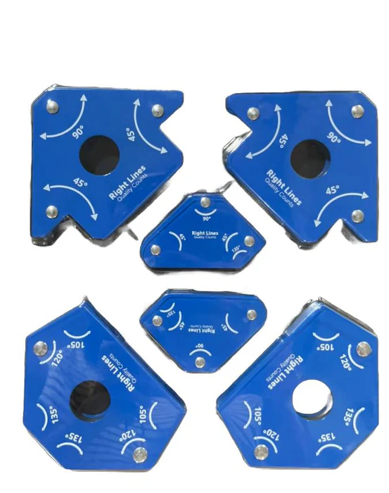 Right Lines 6PCS Welding Magnet Set