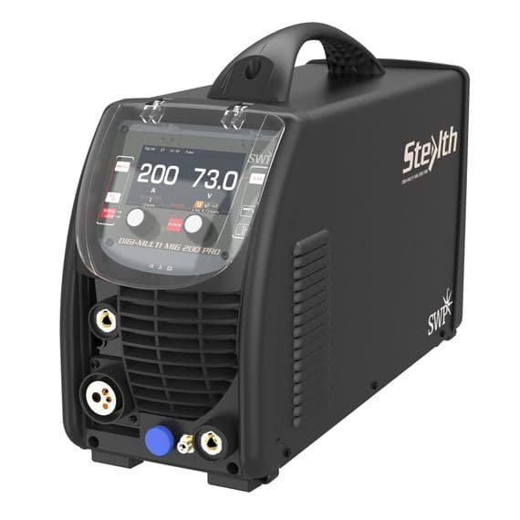 Stealth Digi-Multi MIG 200 Pro – 3-in-1 Multi-Process Welder (MIG/TIG/MMA, 110V/230V)